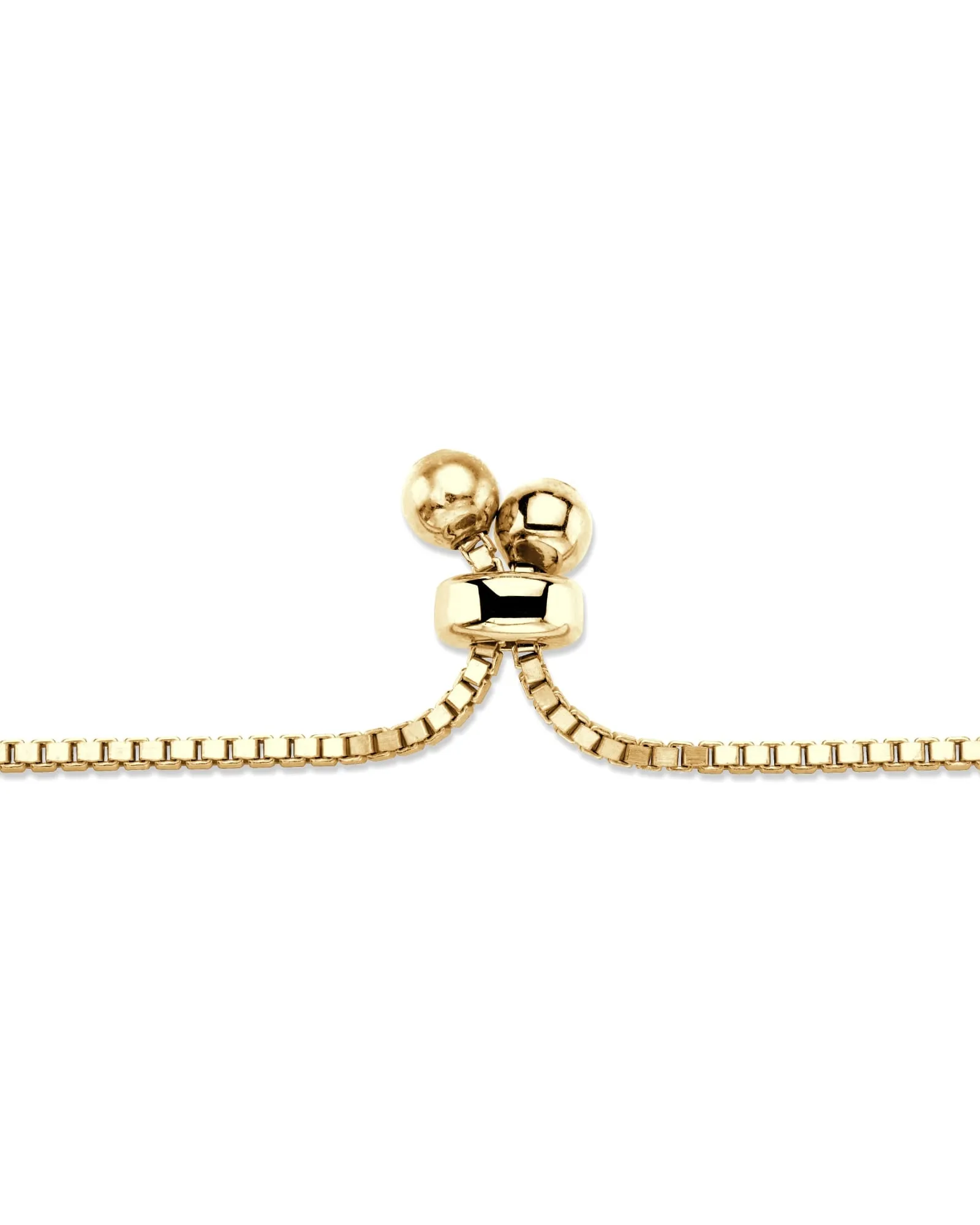 2.92 Cttw. Gold-Plated Cubic Zirconia Adjustable Halo Slider Bracelet 9" | White