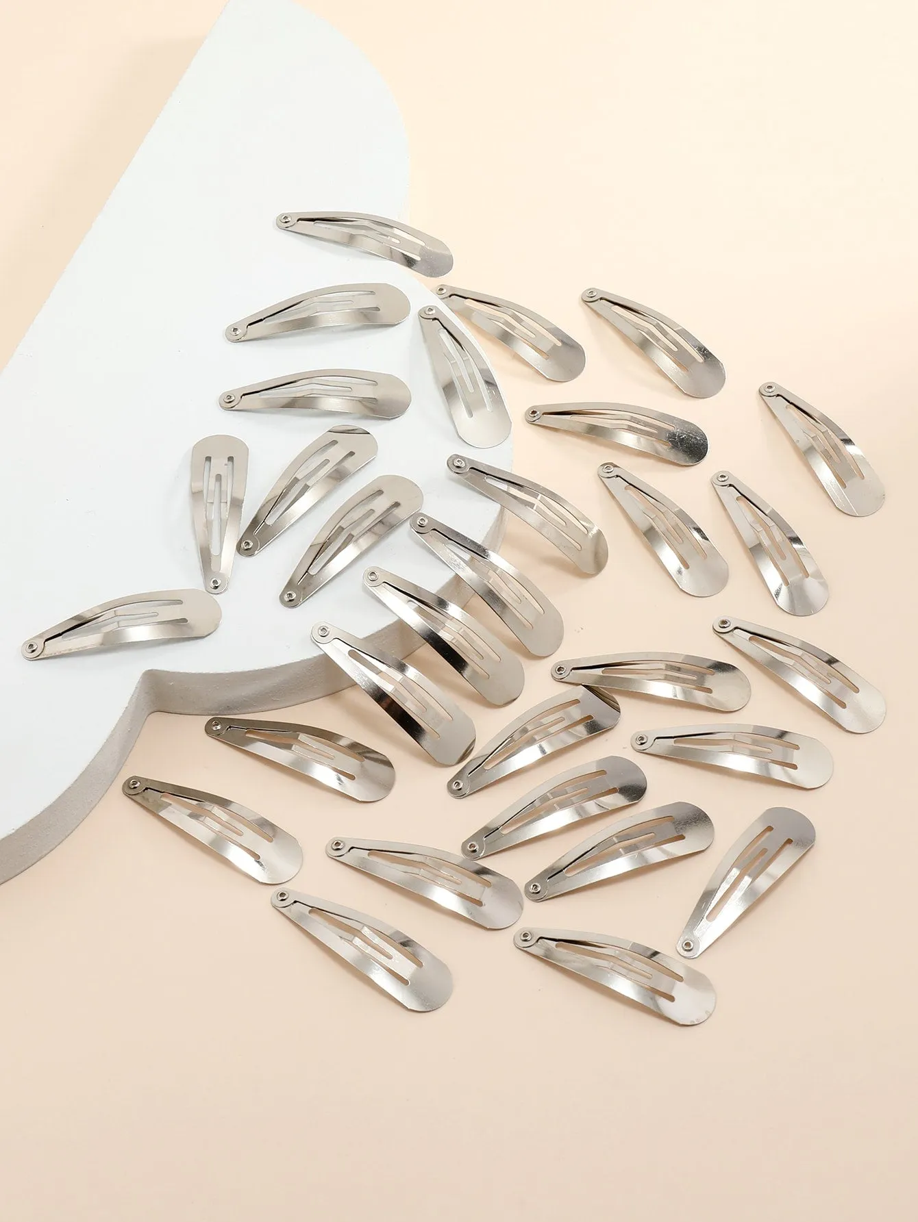 30pcs Minimalist Snap Clip for Women Barrette Styling Hair Accessories