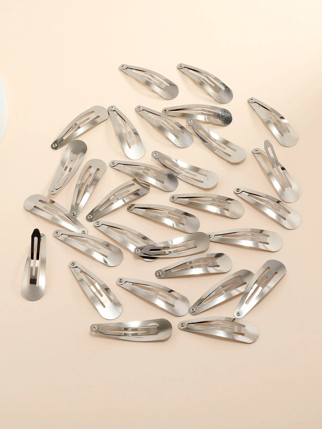 30pcs Minimalist Snap Clip for Women Barrette Styling Hair Accessories