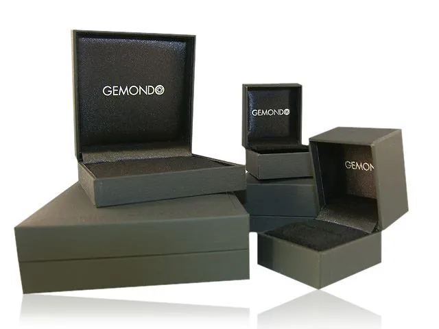 9 karat Gelbes Gold Topas & Diamant Ringe