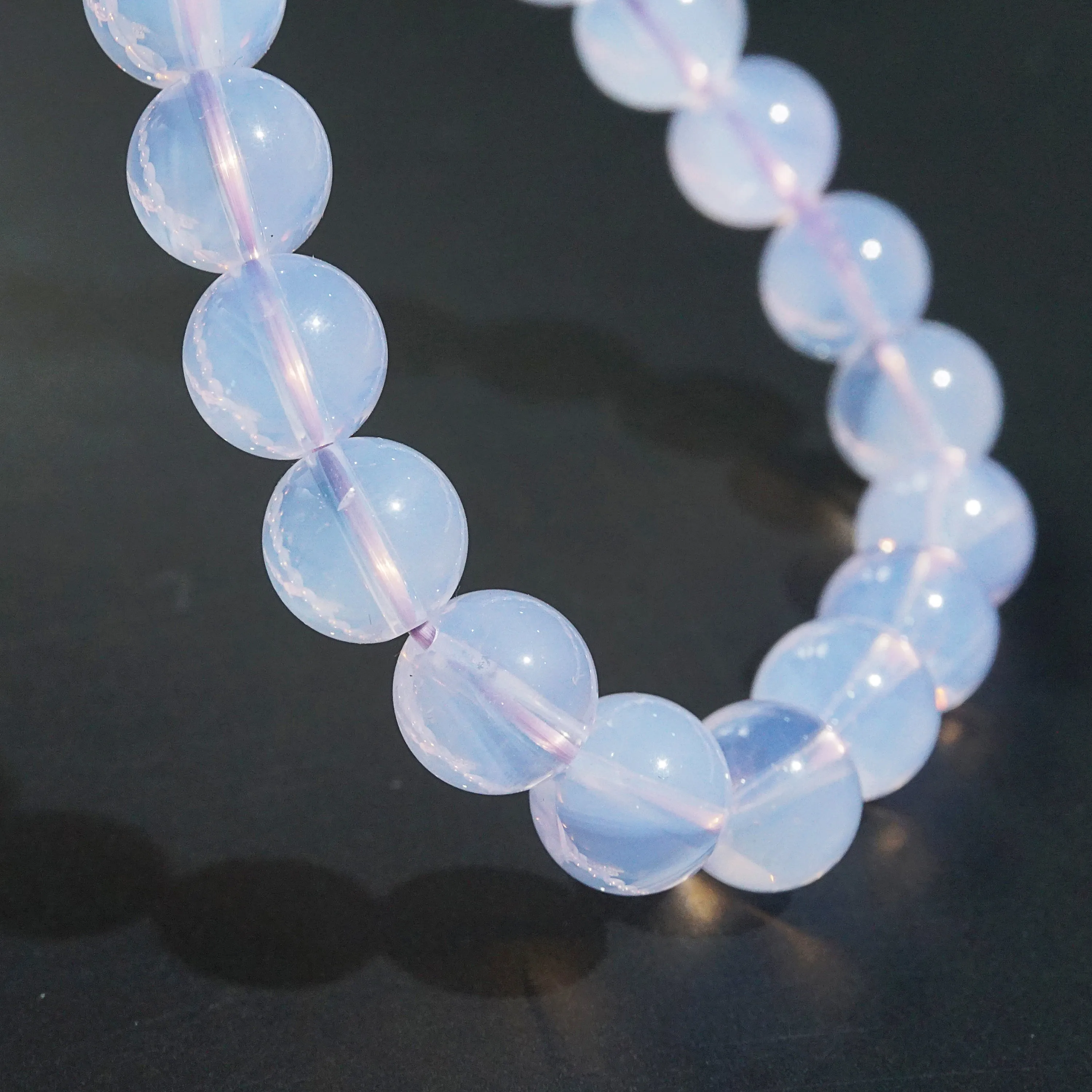 A-Grade Lilac Milky Amethyst 10mm