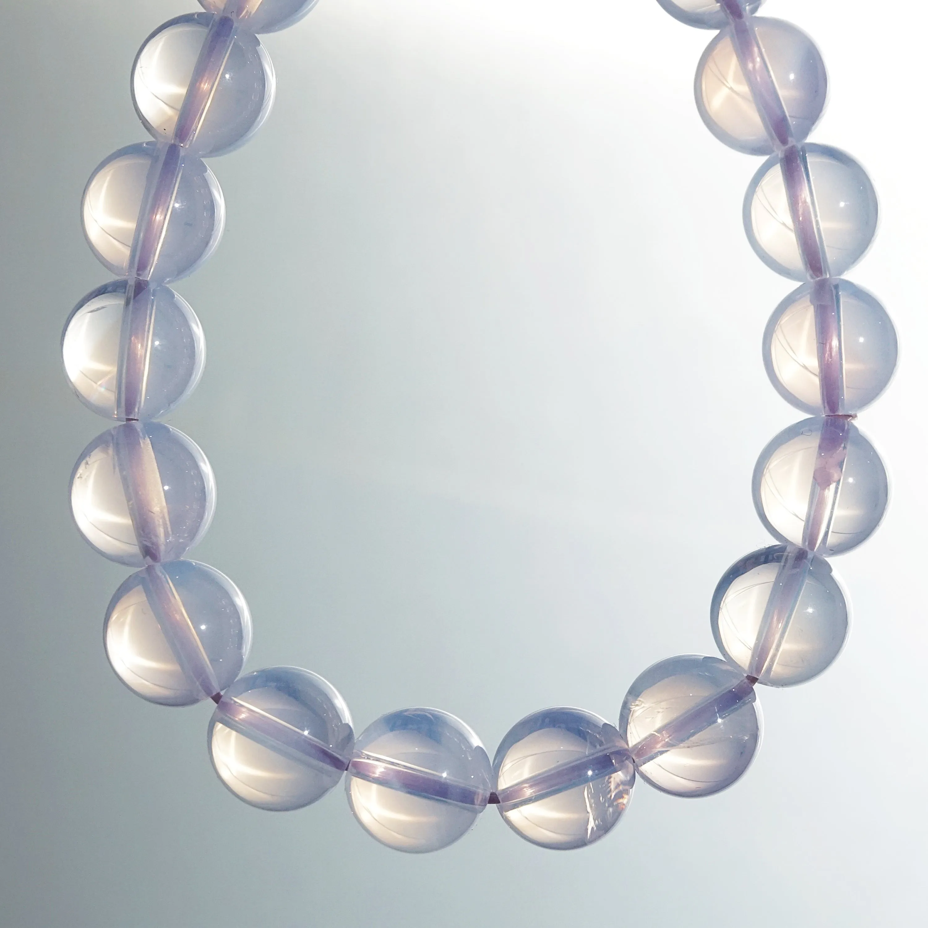 A-Grade Lilac Milky Amethyst 10mm
