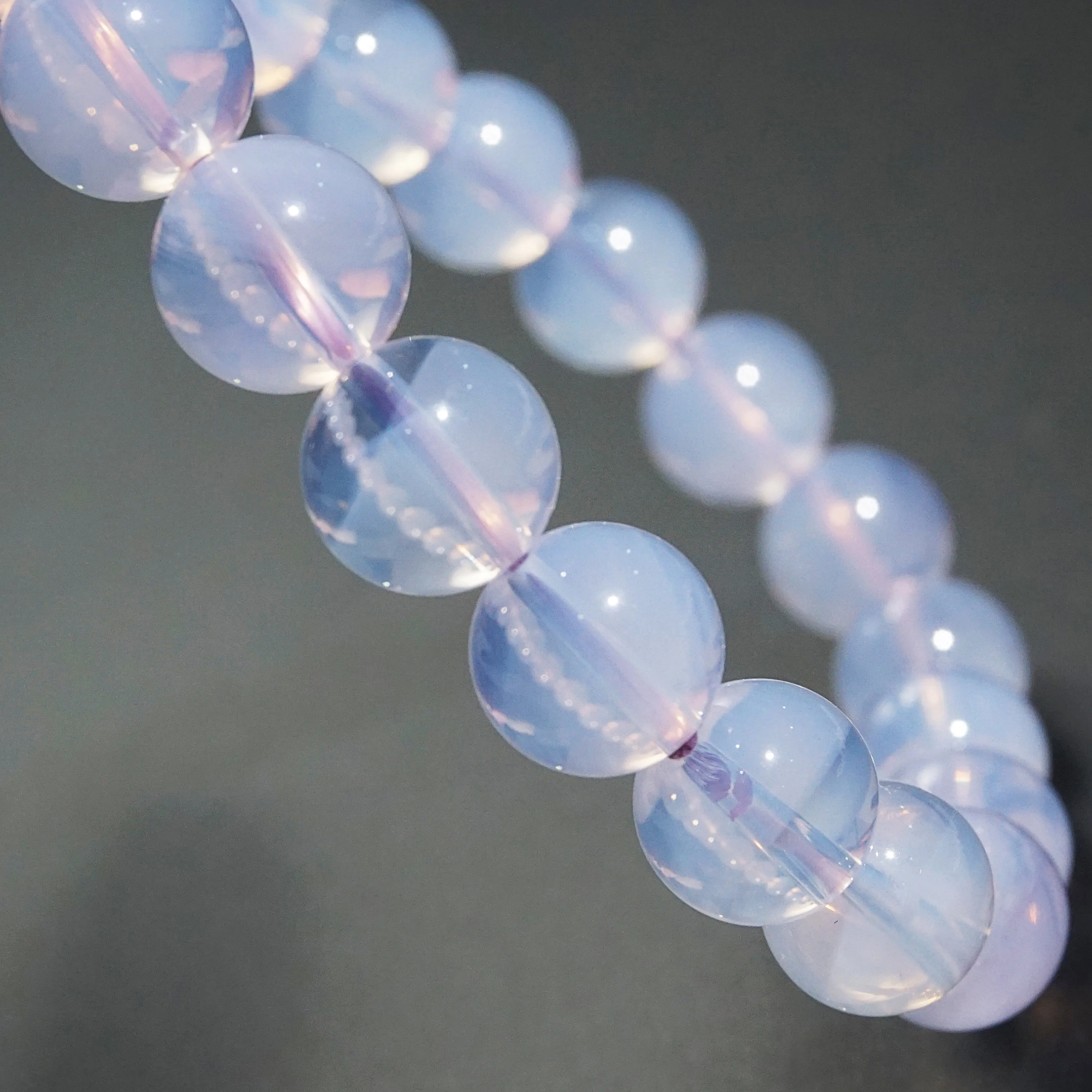 A-Grade Lilac Milky Amethyst 10mm