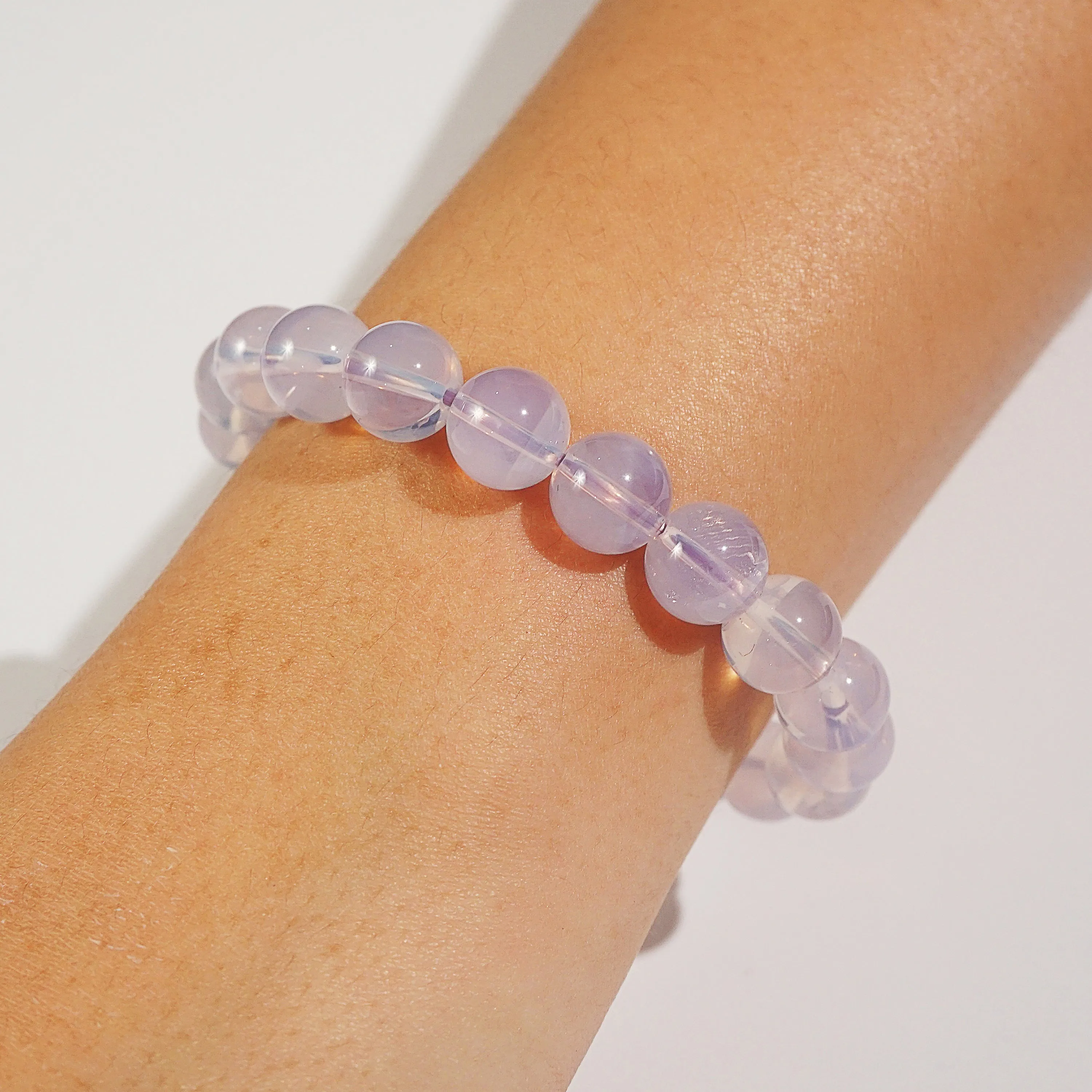 A-Grade Lilac Milky Amethyst 10mm