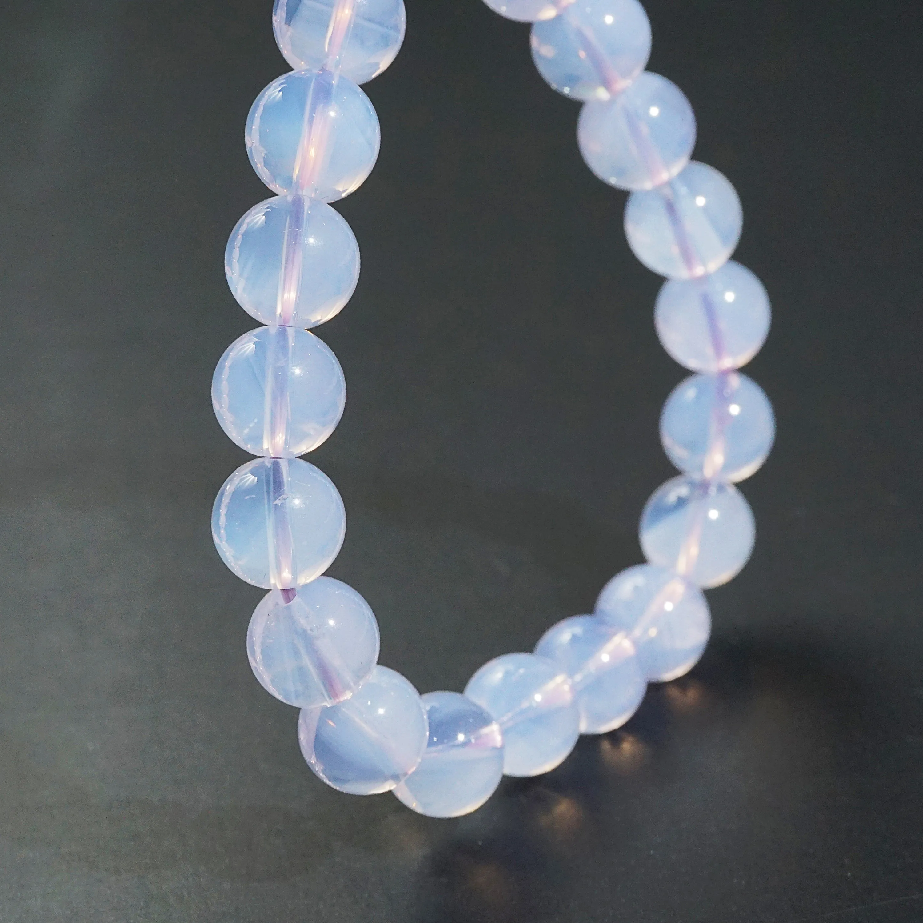 A-Grade Lilac Milky Amethyst 10mm