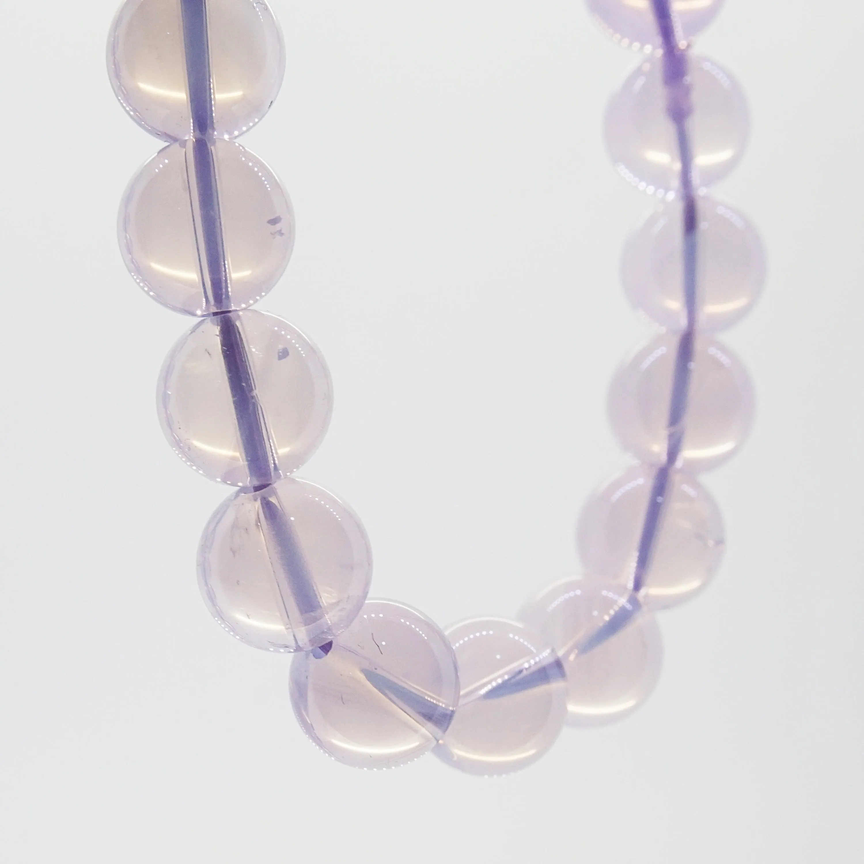 A-Grade Lilac Milky Amethyst 10mm
