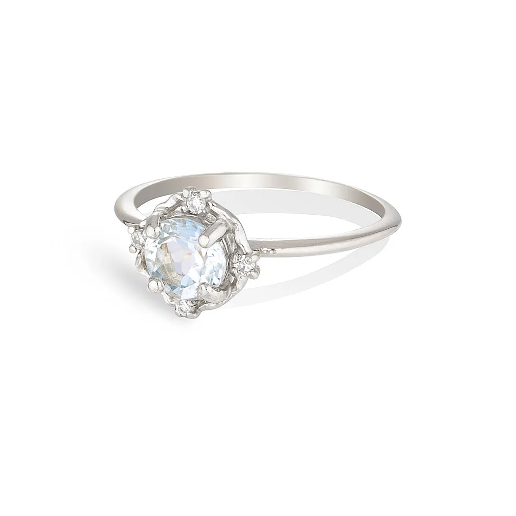 ADRIA | blue topaz & diamonds