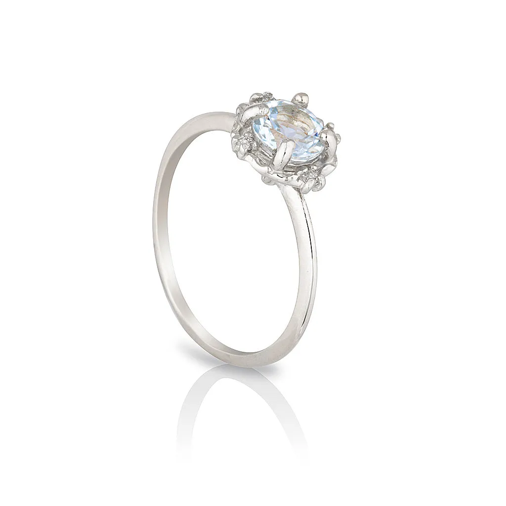 ADRIA | blue topaz & diamonds