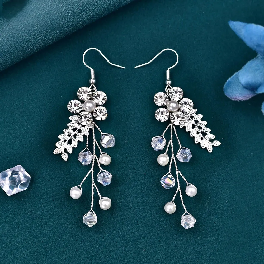Alloy Leaf Bridal Headband for Elegant Wedding Hair