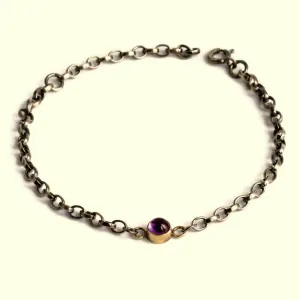 Amethyst Blossom Bracelet