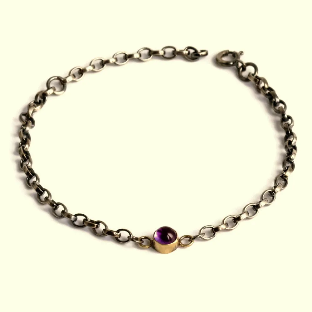 Amethyst Blossom Bracelet