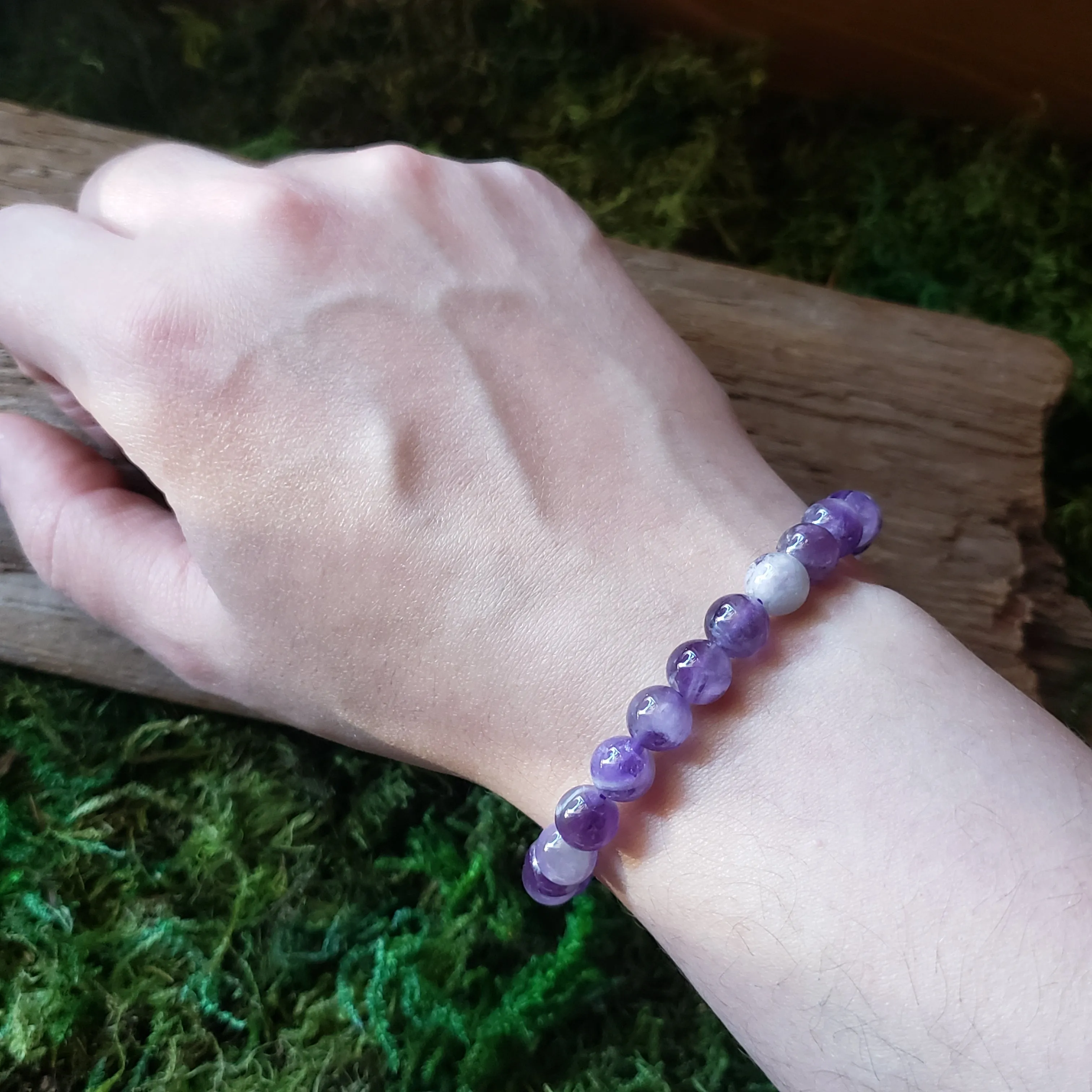 Amethyst Crystal Bracelet