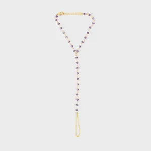 AMETHYST HAND CHAIN
