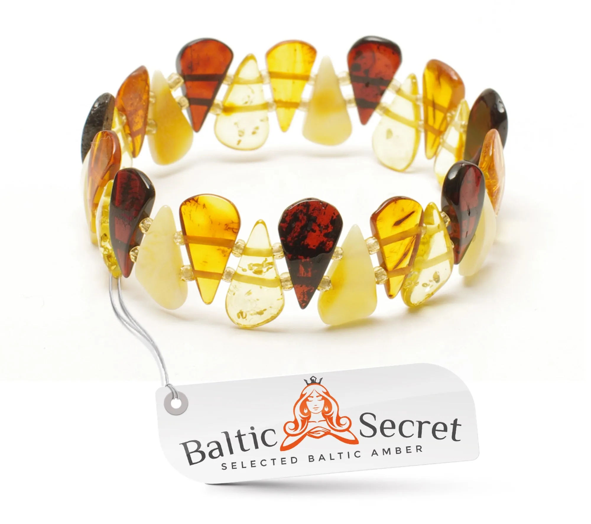 BALTIC AMBER BRACELET - FOR A DECIDEDLY UNIQUE STYLE