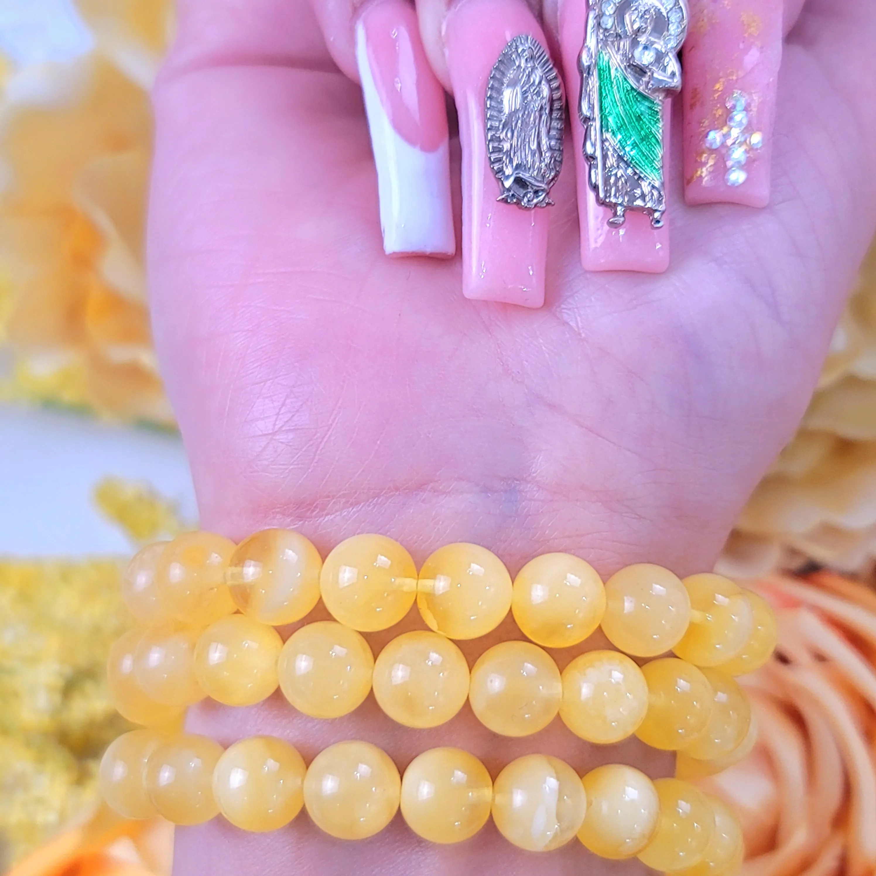 Baltic Butterscotch Amber Bracelet for Joy and Optimism