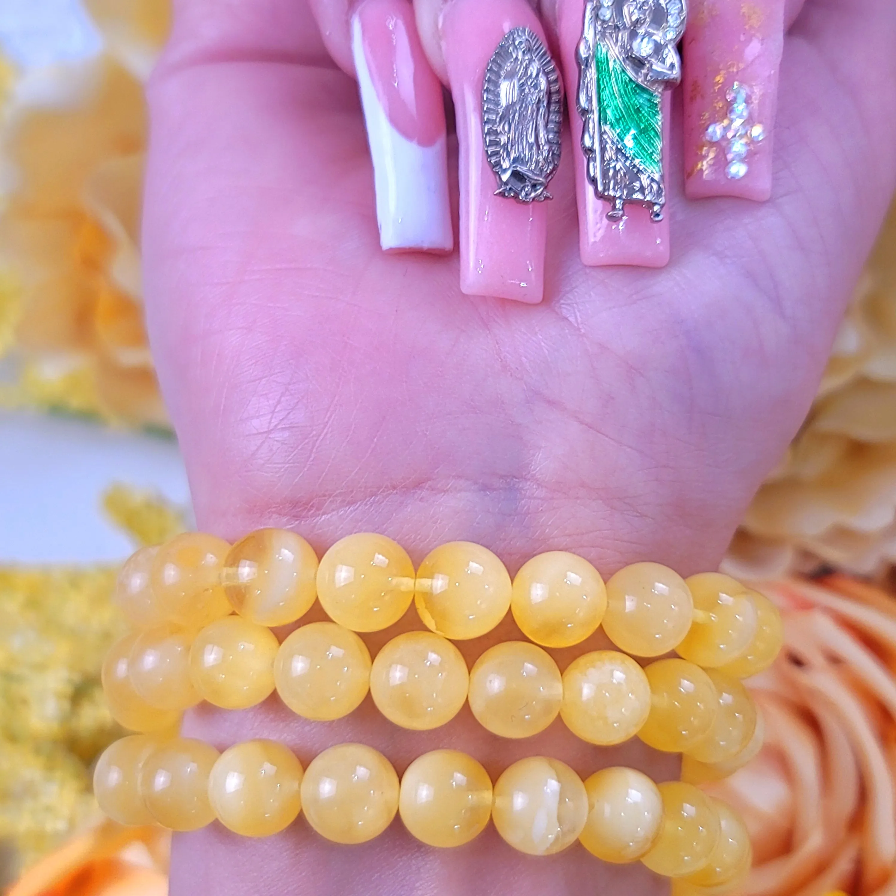 Baltic Butterscotch Amber Bracelet for Joy and Optimism