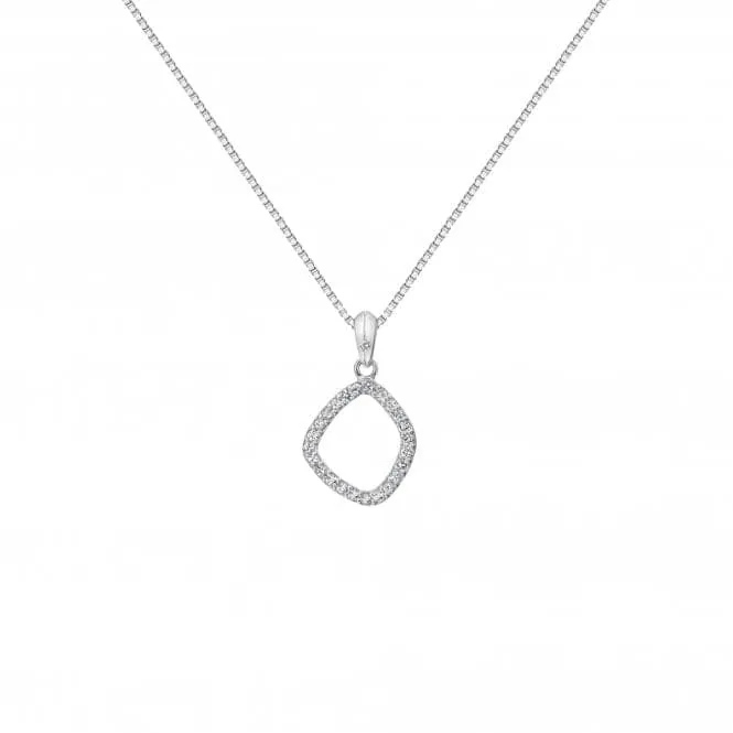 Behold White Topaz Statement Pendant DP829