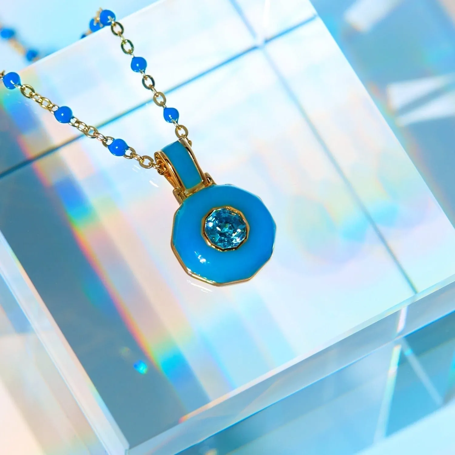 Blue Aura Amulet