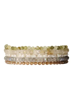 Chan Luu Campania Naked Wrap Bracelet in Natural Mix