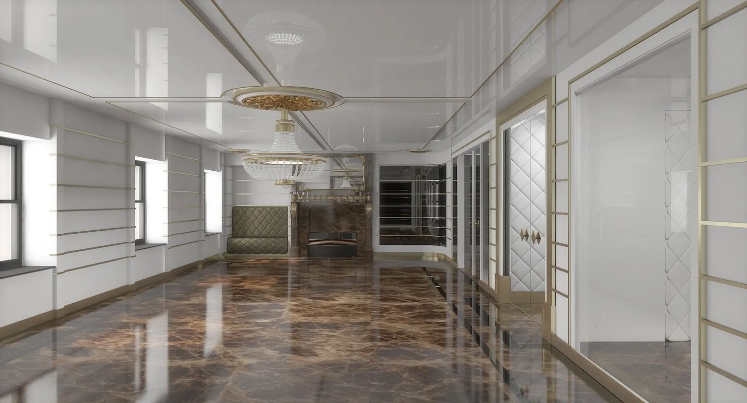Classic Luxury Interior 3D Model