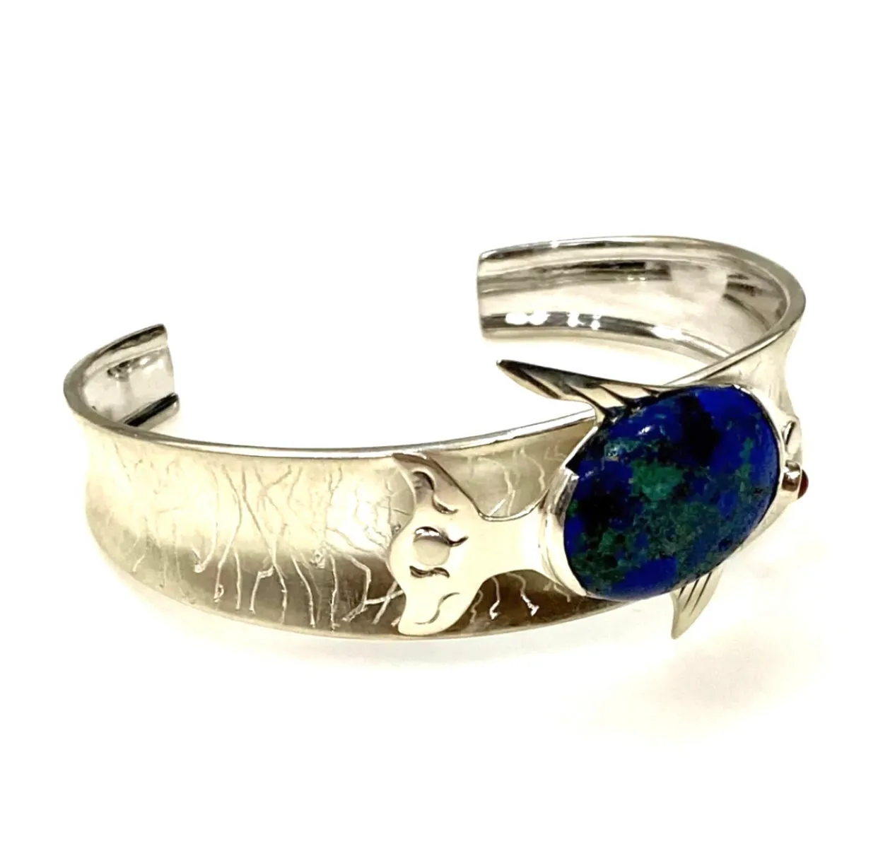 Colorful Sterling Silver Custom Fish Bracelet