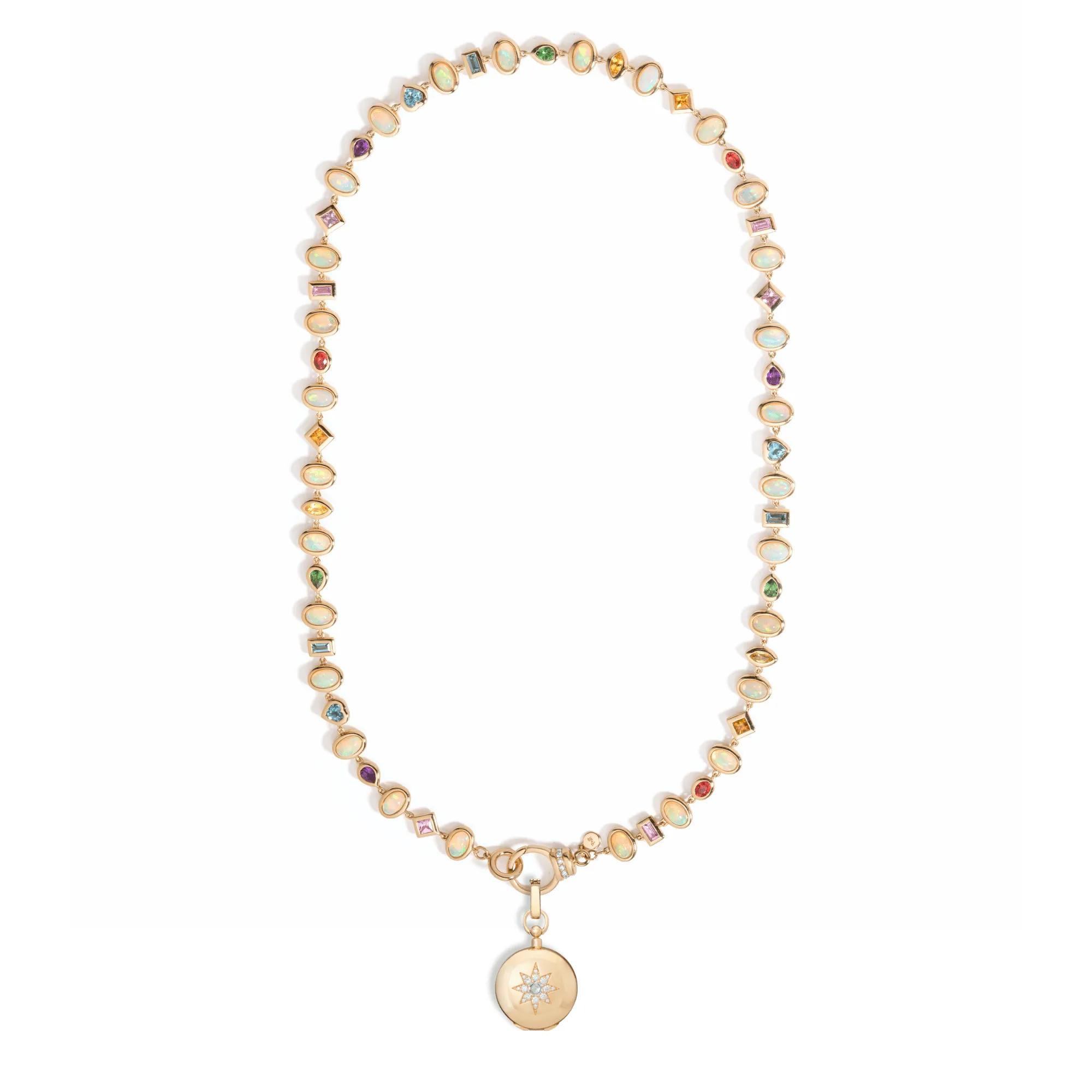 confetti necklace