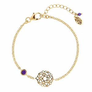 Crown Chakra Bracelet - Gold
