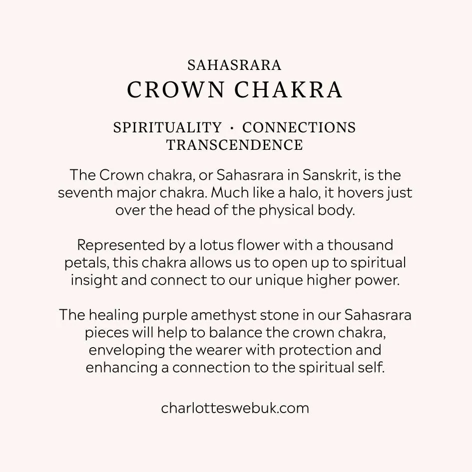 Crown Chakra Bracelet - Gold