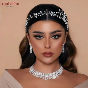 Crystal Bridal Headband - Elegant Wedding Hair Accessory