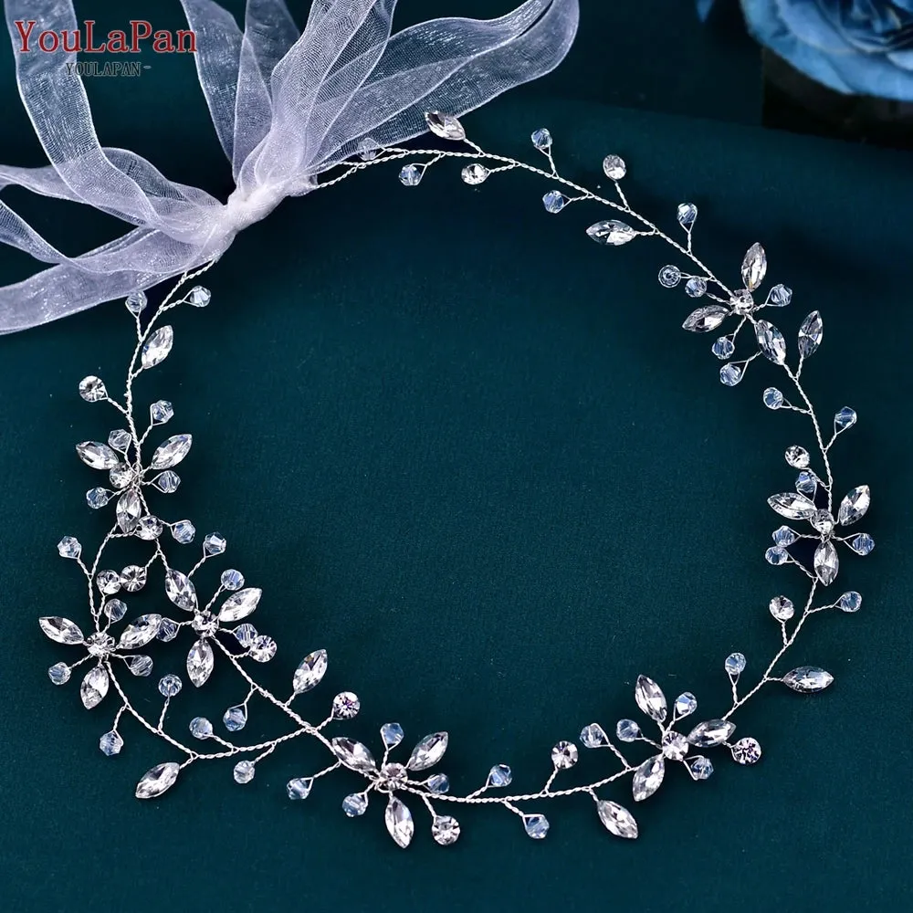 Crystal Bridal Headband - Elegant Wedding Hair Accessory