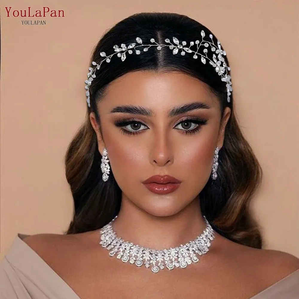 Crystal Bridal Headband - Elegant Wedding Hair Accessory