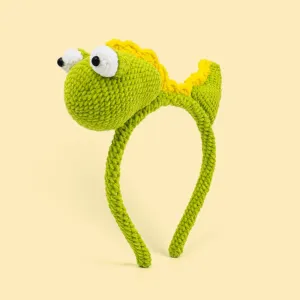 Cute Dinosaur Headband Crochet Kit