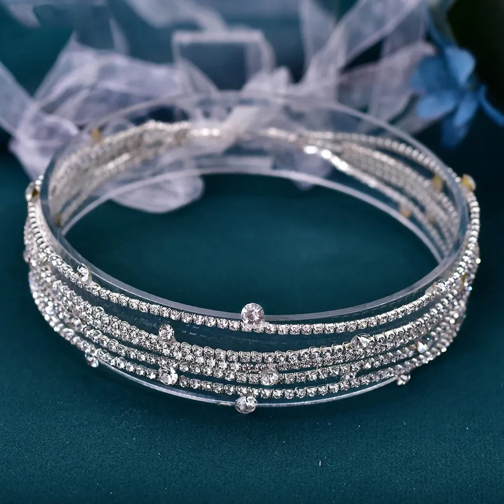 Elegant Rhinestone Bridal Headband: Perfect Wedding Hair Accessory