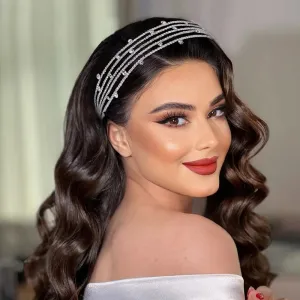 Elegant Rhinestone Bridal Headband: Perfect Wedding Hair Accessory