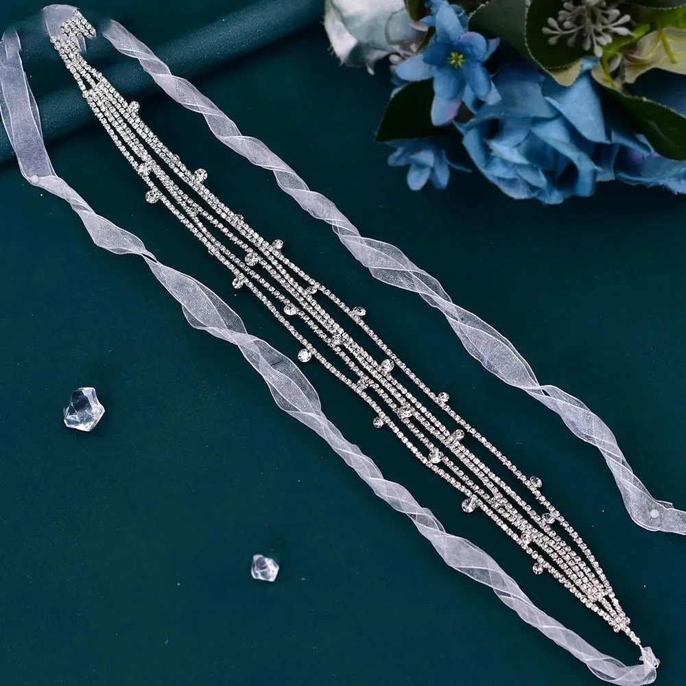 Elegant Rhinestone Bridal Headband: Perfect Wedding Hair Accessory