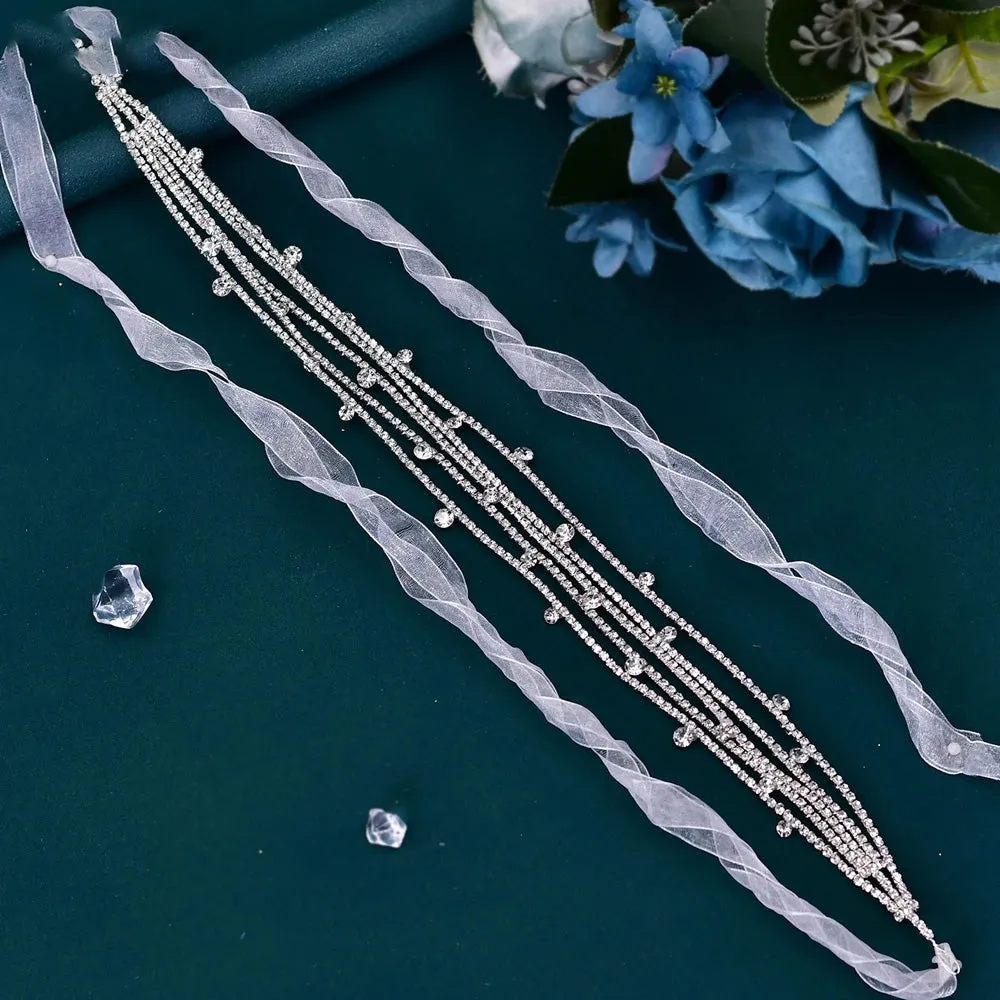 Elegant Rhinestone Bridal Headband: Perfect Wedding Hair Accessory