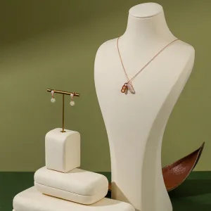Eternal Bliss - Hetian  Jade Collection  Jewelry Set “玉福盈门”和田玉珠宝套组