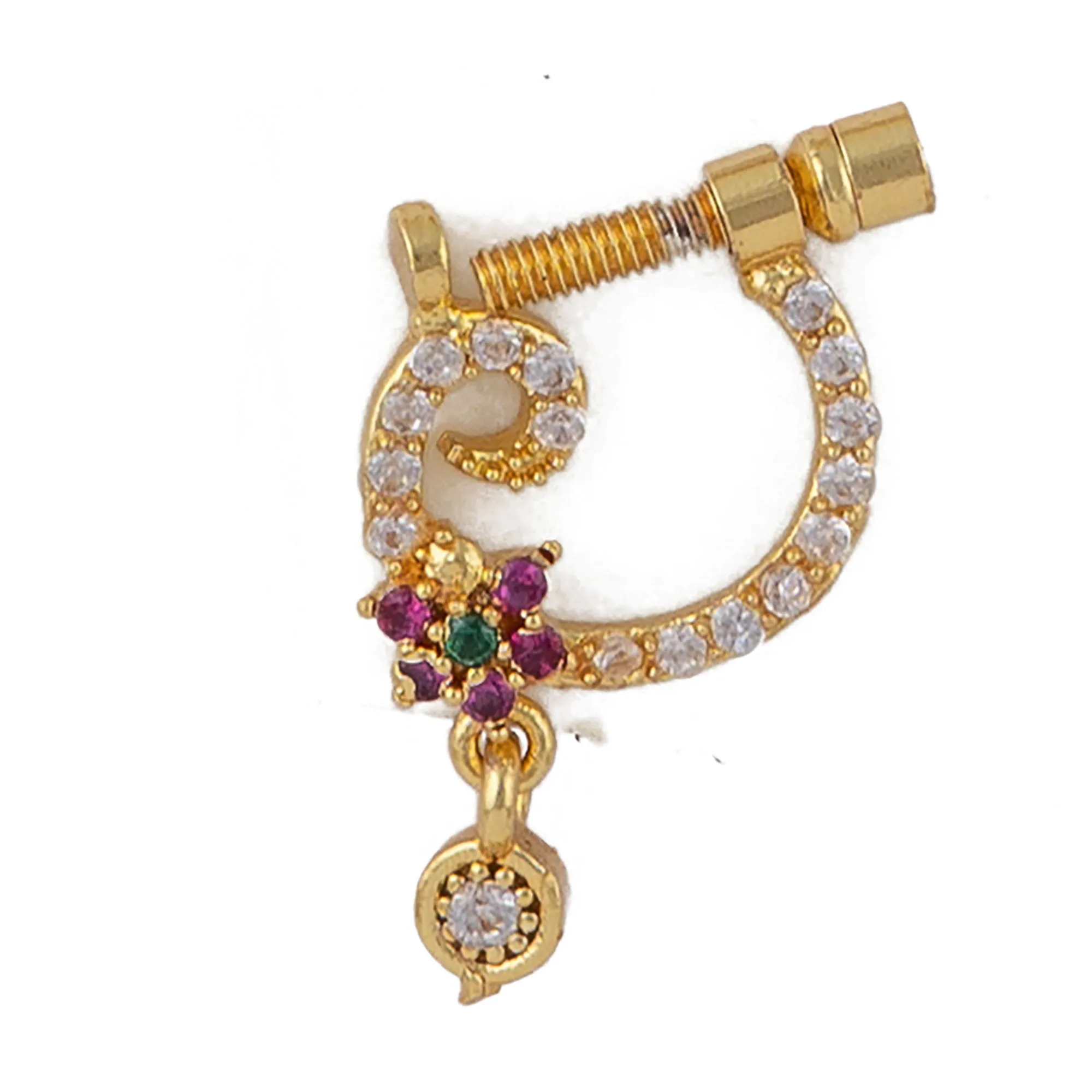 Ethnic Nose Screw: Classic Charm