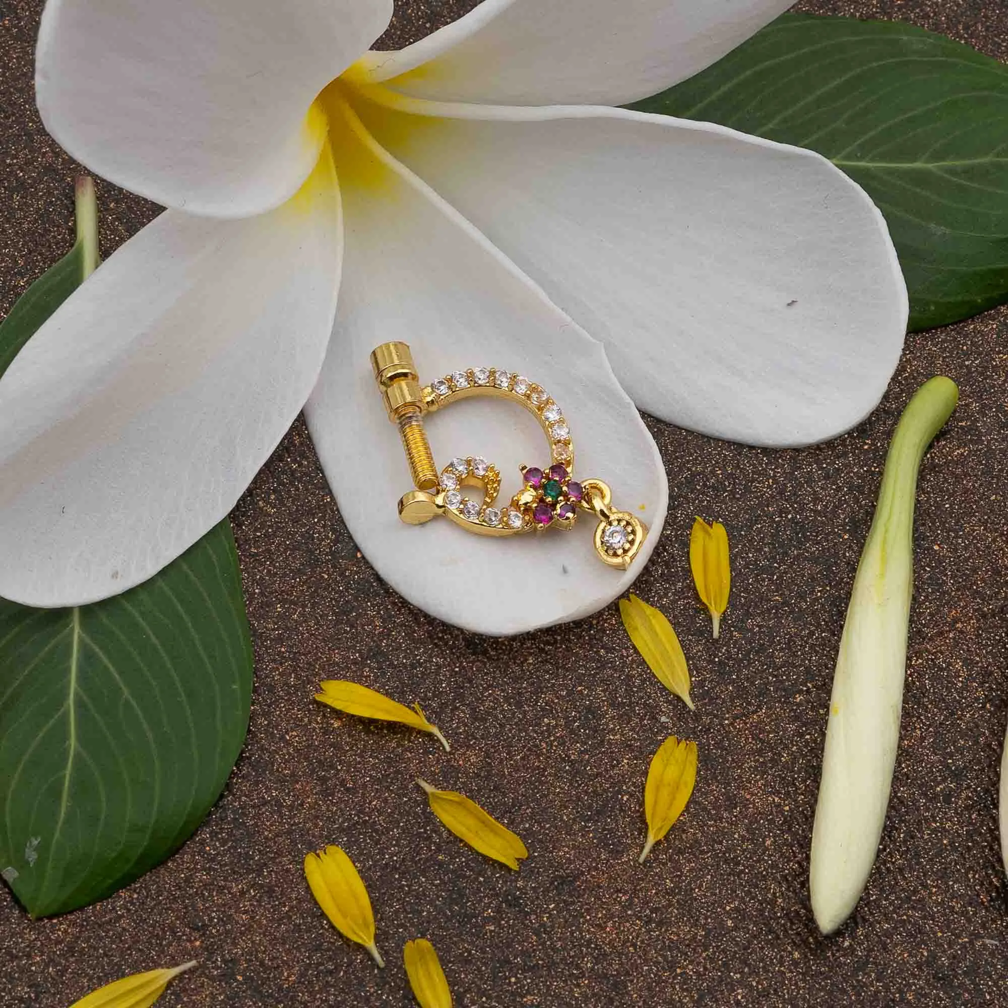 Ethnic Nose Screw: Classic Charm