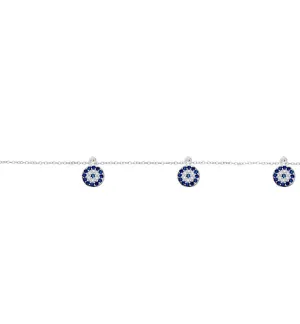 Evil Eye Charm Anklet