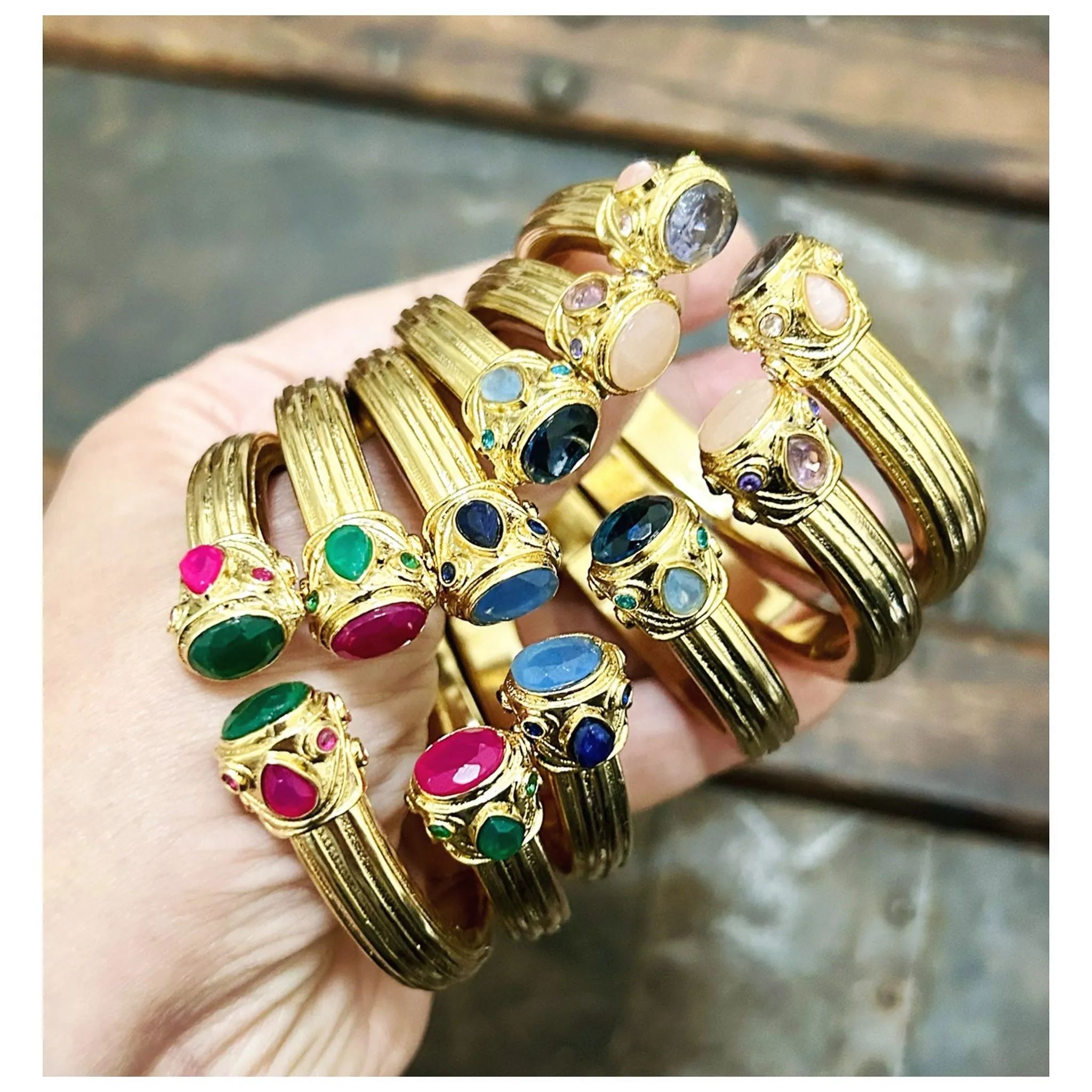 Green Onyx Ravi Bracelet