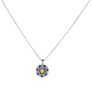 Guardian Angel Pendant in "Vineyard Veranda"- Rhodium