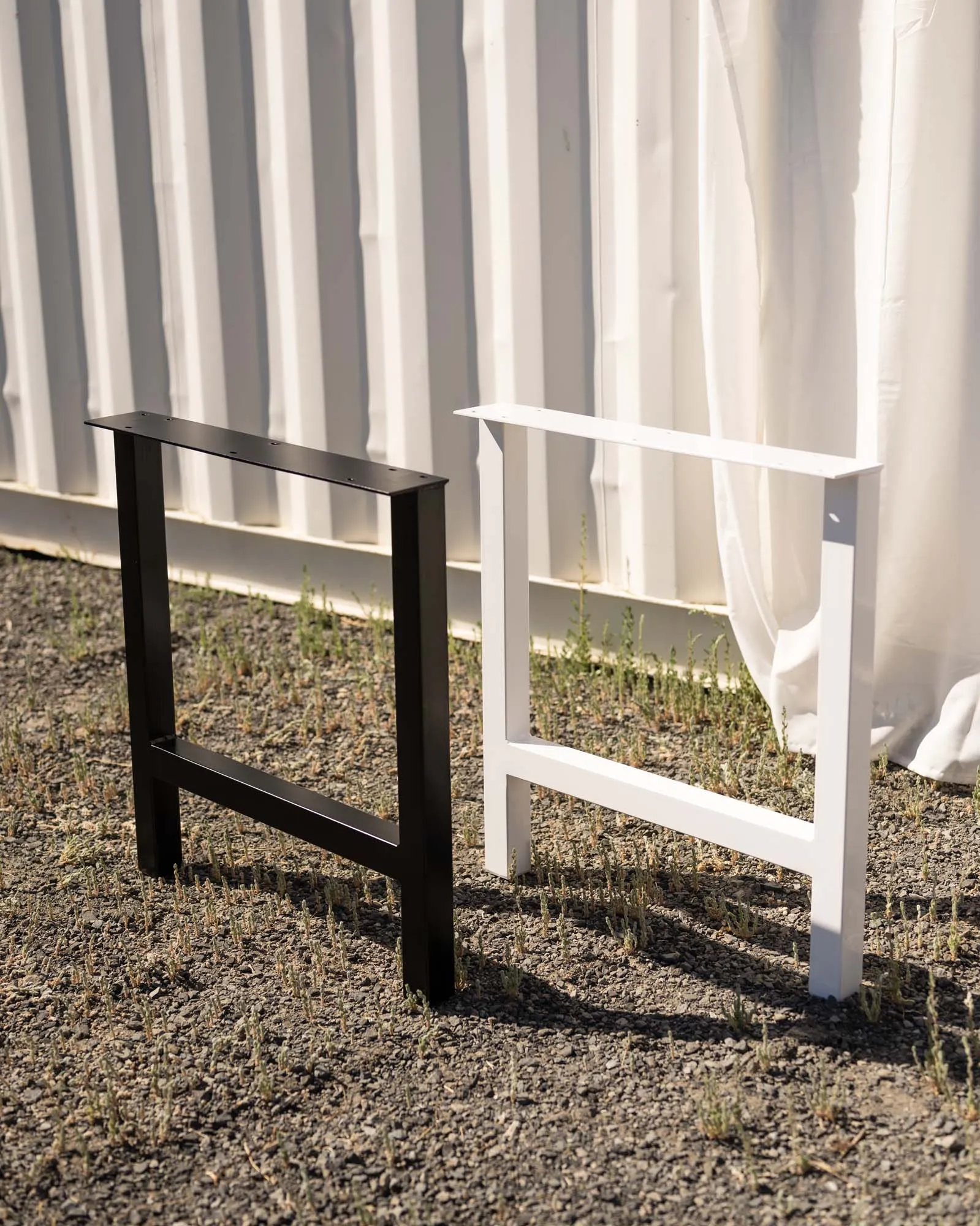 H-Frame Tube Steel Table & Bench Leg