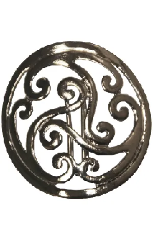 Hair Hook Celtic - Gun Black, Ponytail Holder