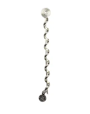 Hair Twisters Silver - 4 Inch Hair Wrap