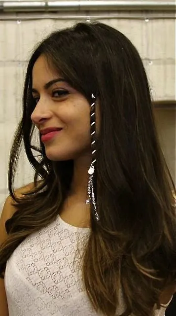 Hair Twisters Silver - 4 Inch Hair Wrap