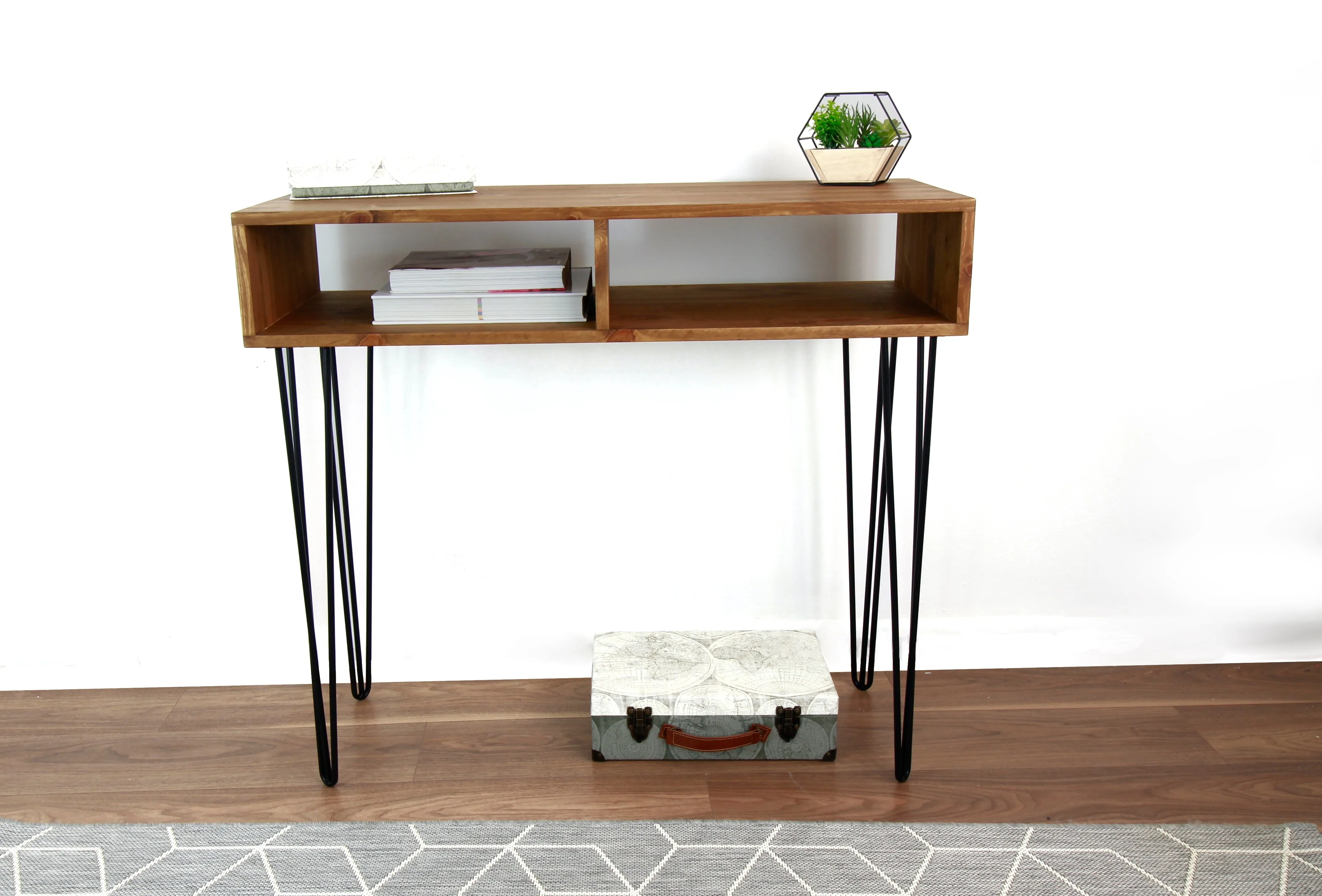 Hallway Console Table, Radiator Console, Entryway Table, Made with Solid Wood