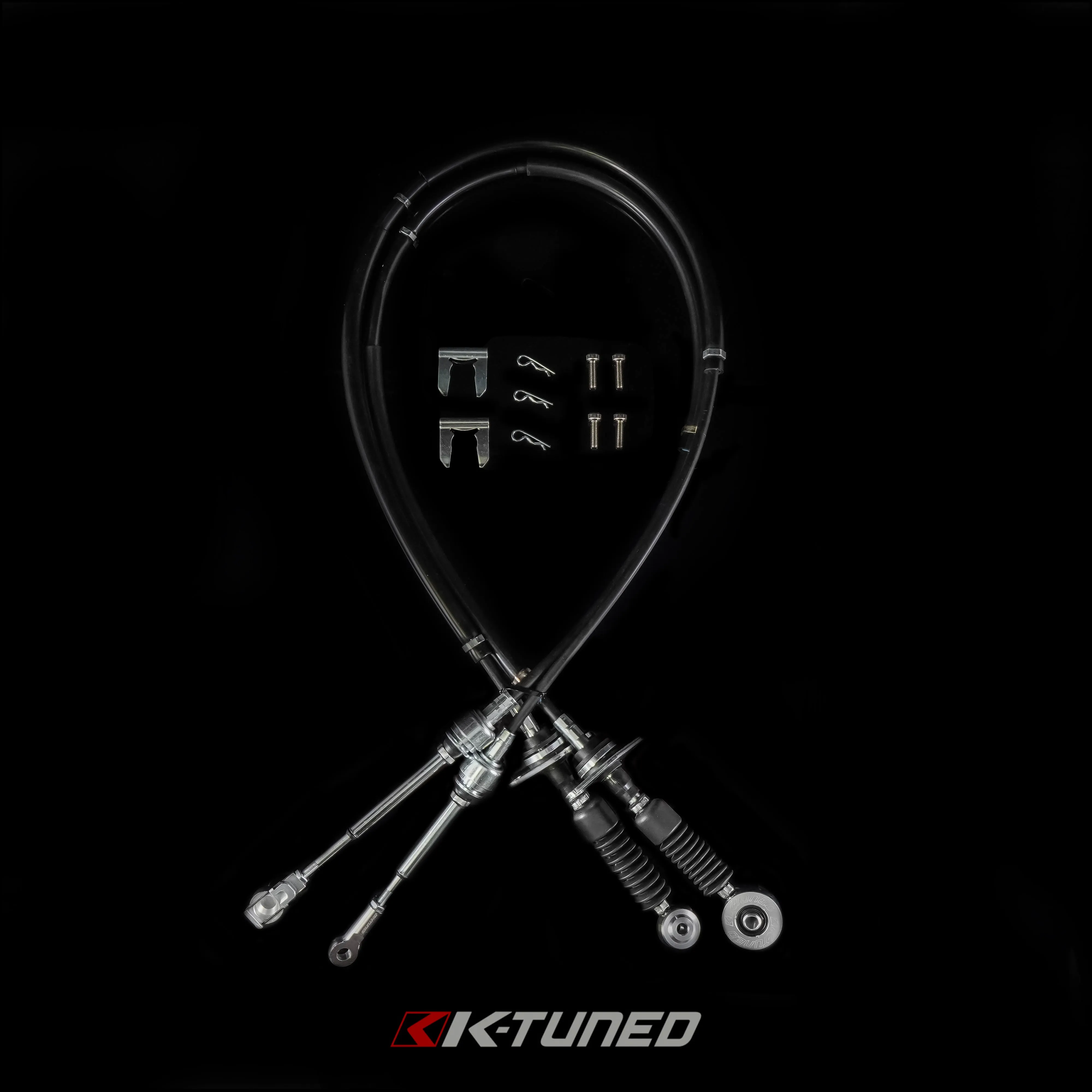 K-Tuned Shifter Cables 03-07 Accord / 04-08 TSX - OEM Spec w/Spherical Bushing - SFT-CAB-AC3