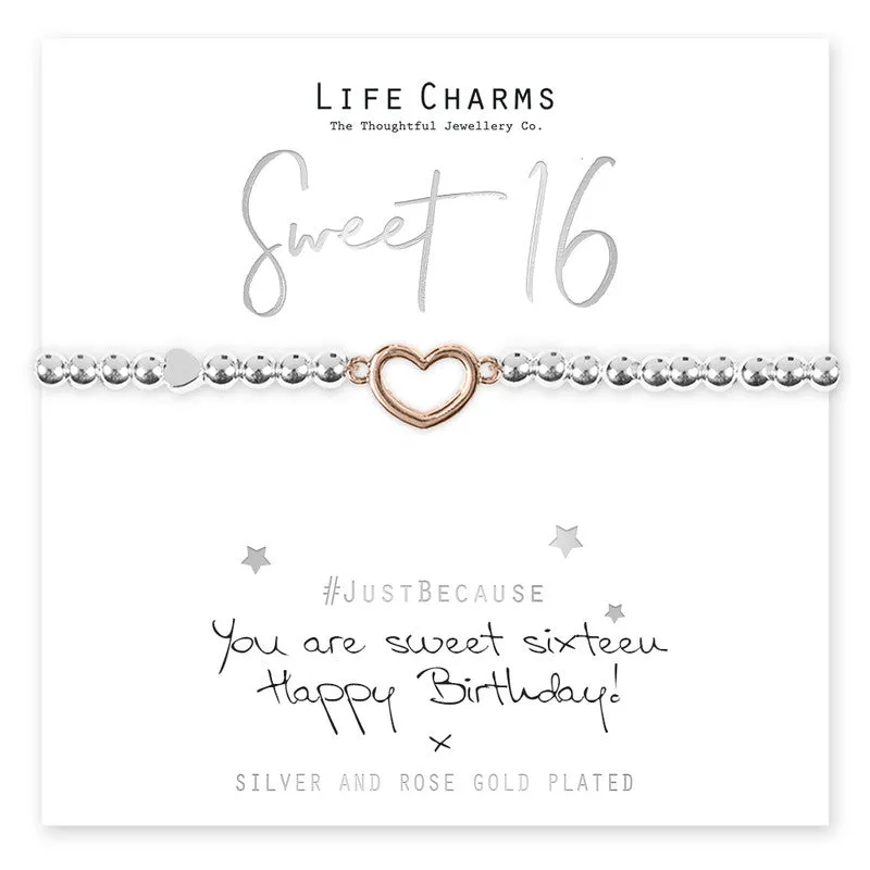 Life Charms - Sweet 16 Bracelet