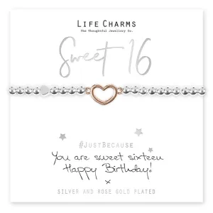 Life Charms - Sweet 16 Bracelet